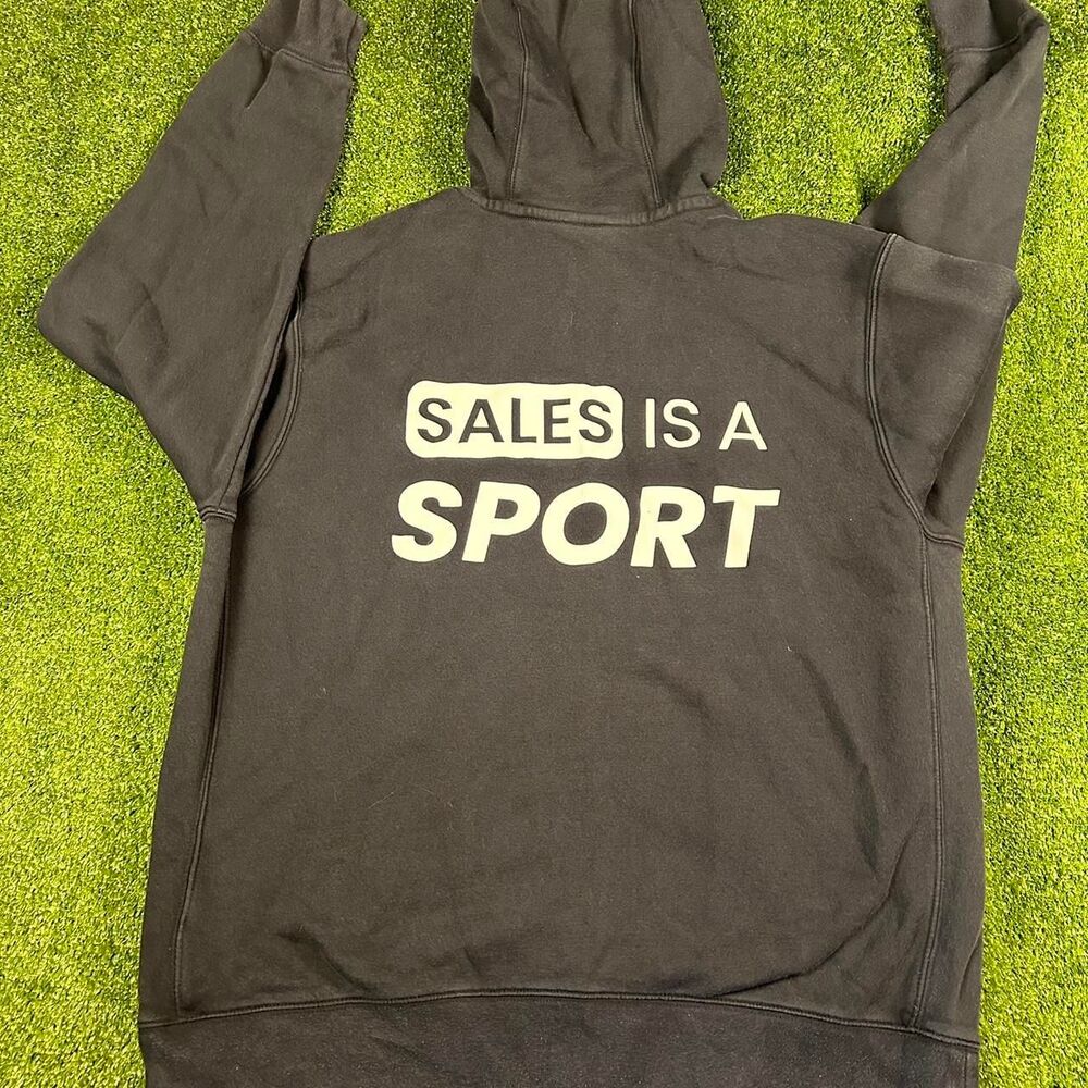 Nike Men's Black and Navy Hoodie
